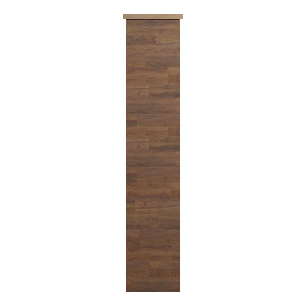 Left view of the PSX Book Shelf 3D model
