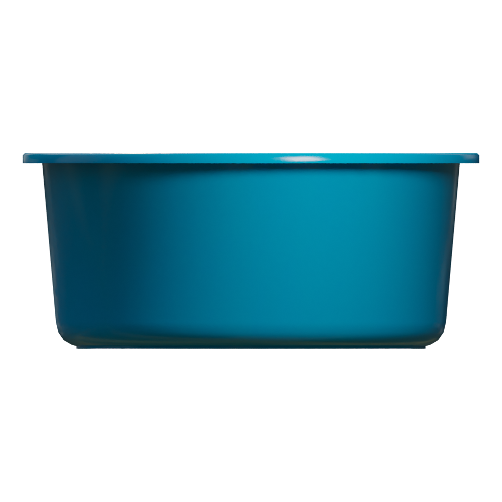 Right view of the Plastic Wash Basin 3D model