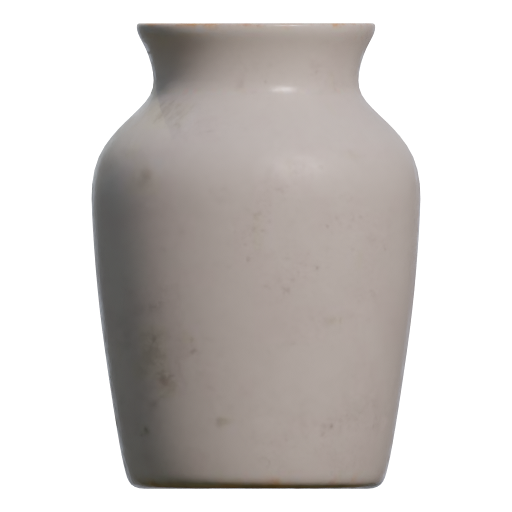 Right view of the Ceramic Vase 3D model