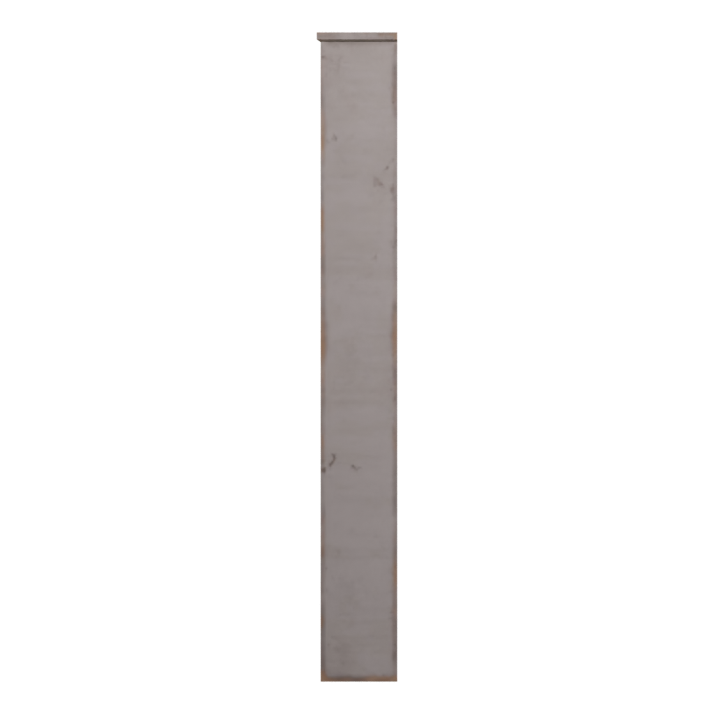 Left view of the Shelf 3D model