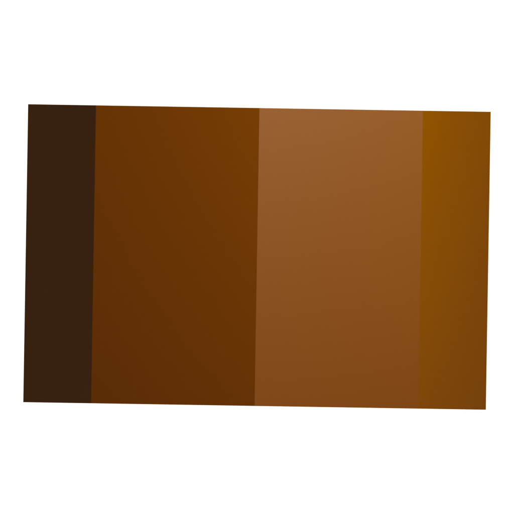 Bottom view of the Low Poly Gold Coin 3D model