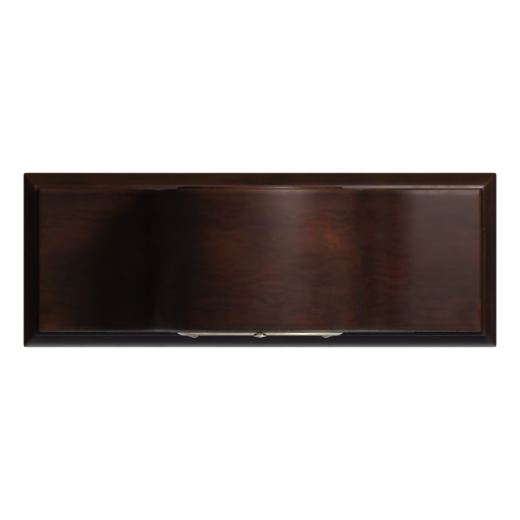 Top view of the Mantel Clock 3D model