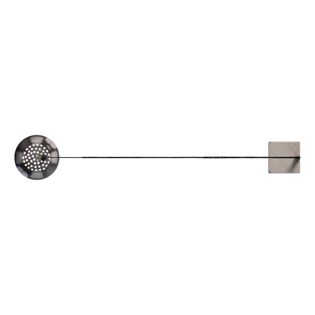 Top view of the Arco Floor Lamp Free 3D model
