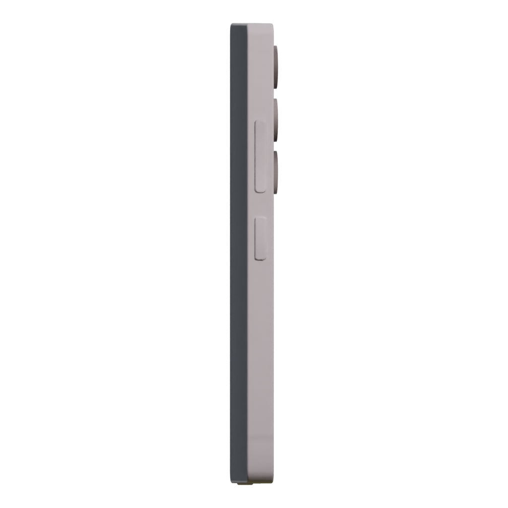 Left view of the Smartphone 3D model