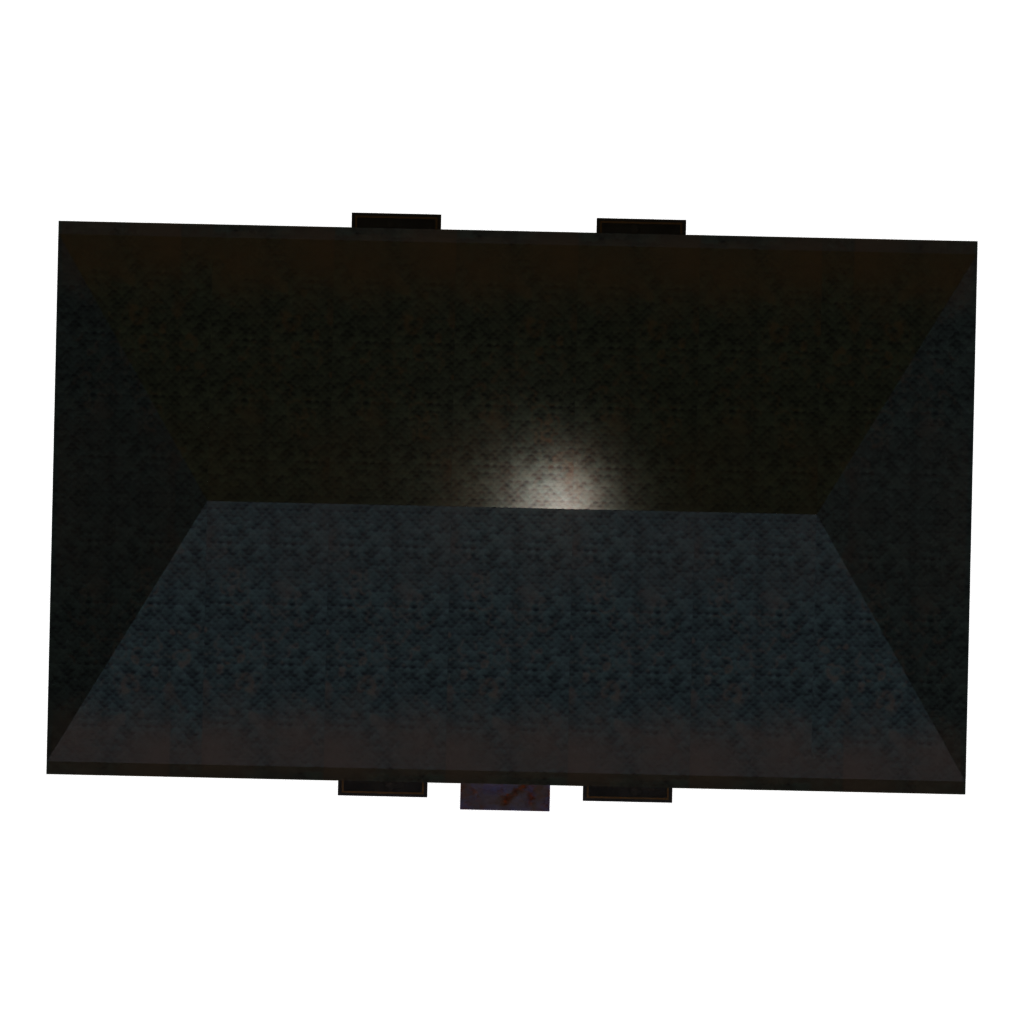 Top view of the 1960S Building 3D model