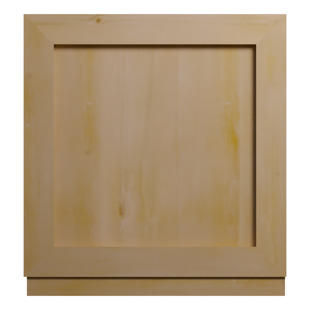 Left view of the Crate 3D model