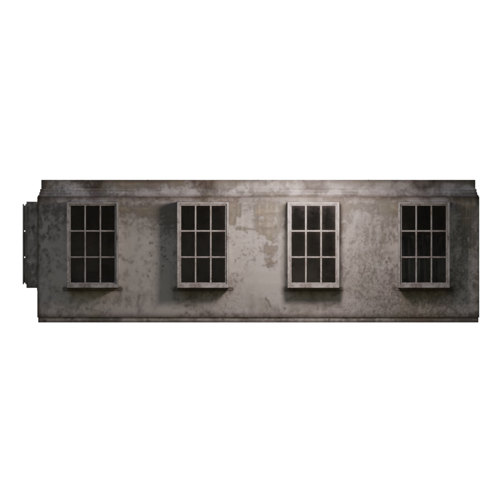 Right view of the Guard House 3D model