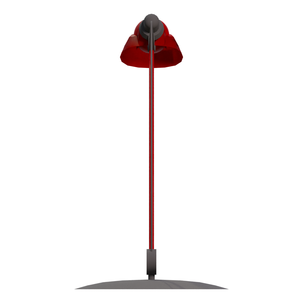 Right view of the Table Lamp Simple And Slim Table Lamp 3D Modeling 3D model