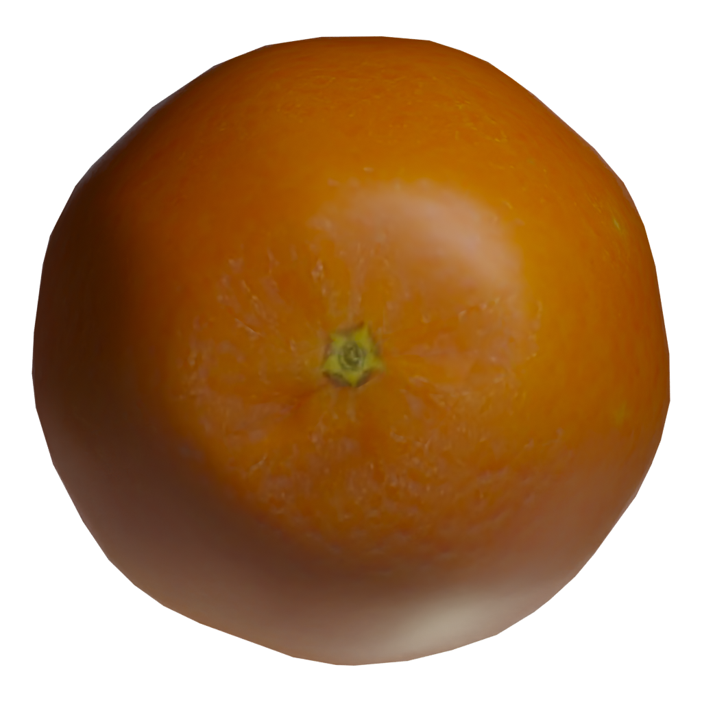 Top view of the Greyfruit 3D model