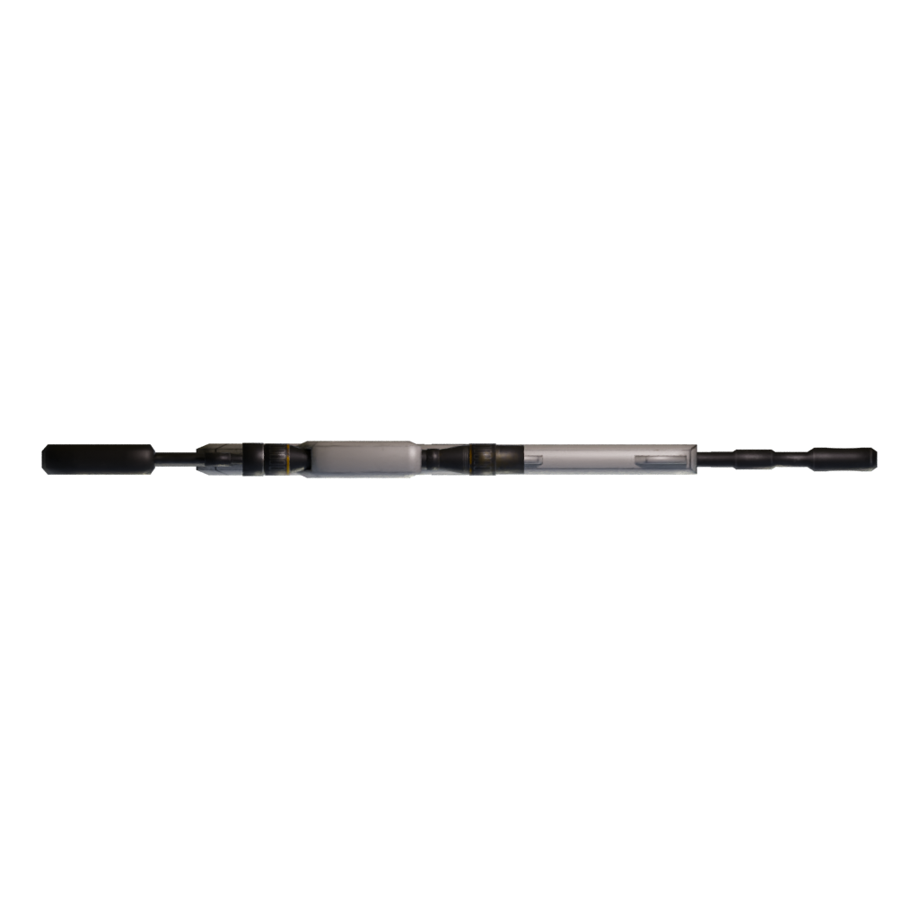 Top view of the Viper Sniper Rifle 3D model