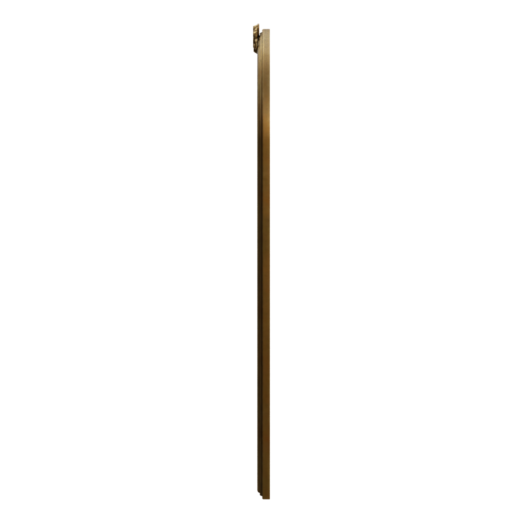 Left view of the Ornate Mirror 3D model