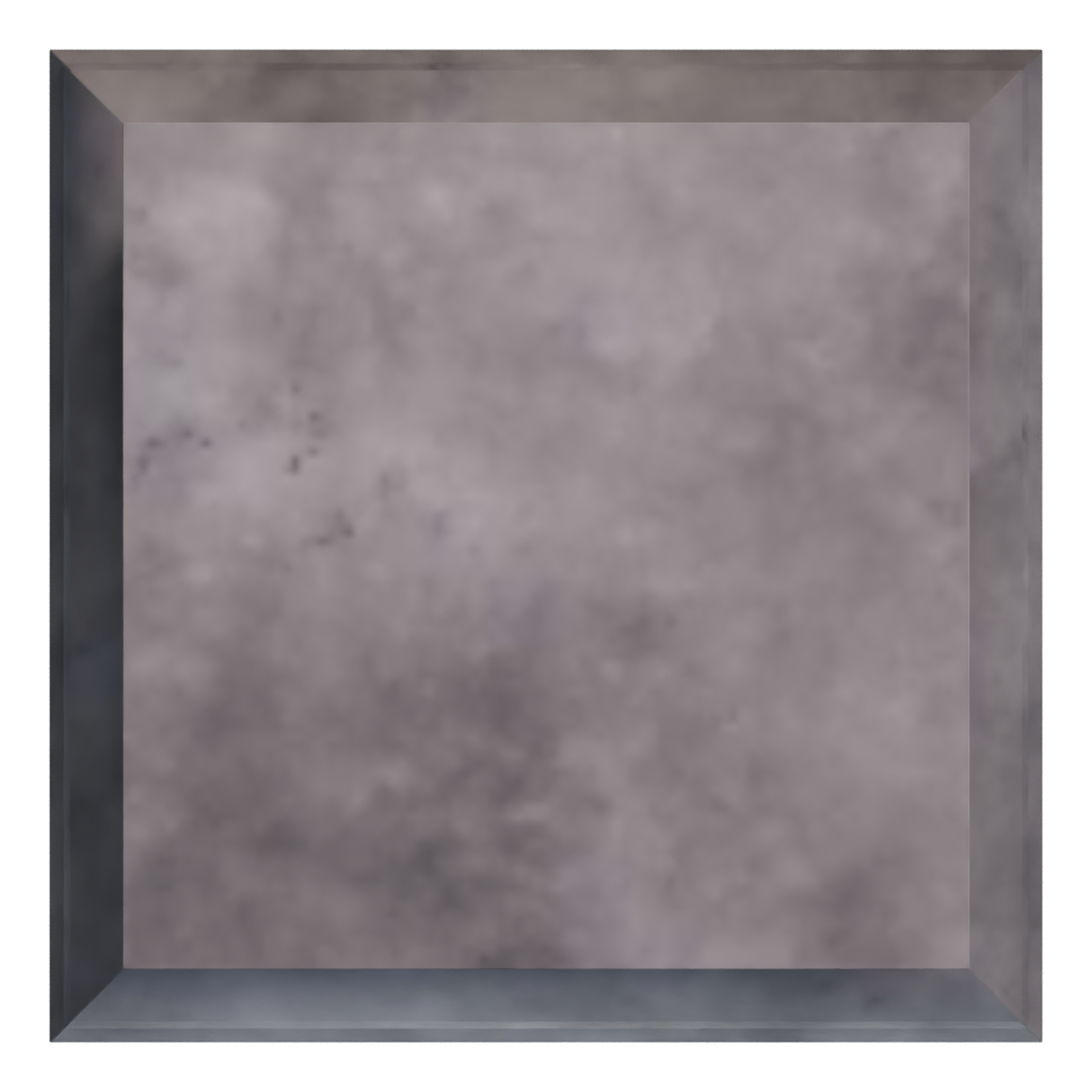 Bottom view of the Concrete Column 3D model