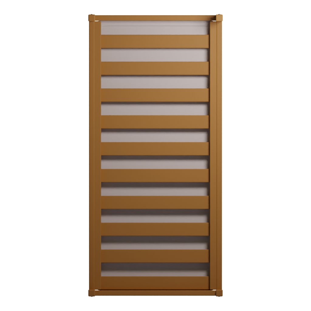 Bottom view of the Bed Sample 3D model