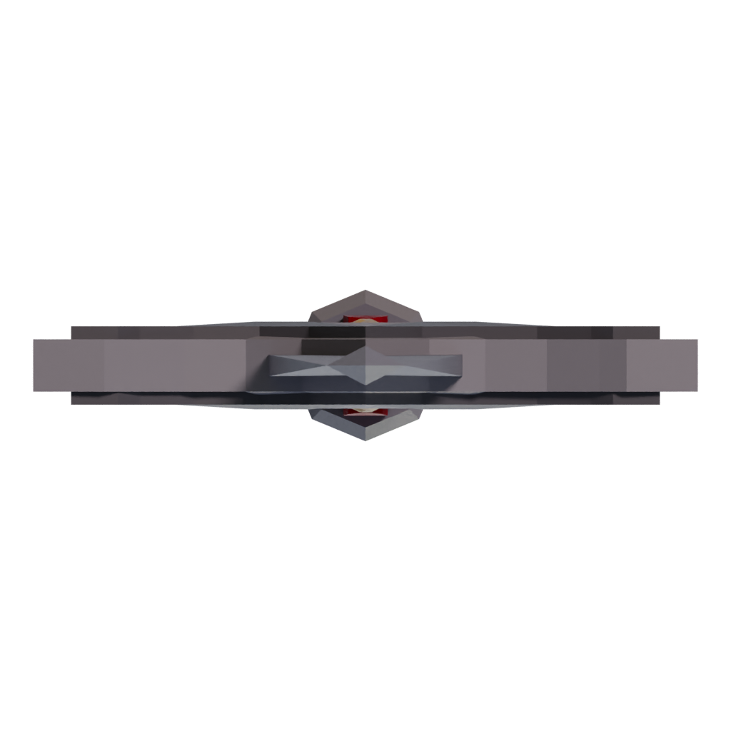 Top view of the Sword 3D model