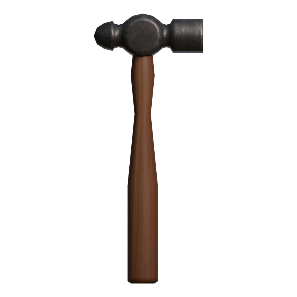 Front view of the Hammer 3D model