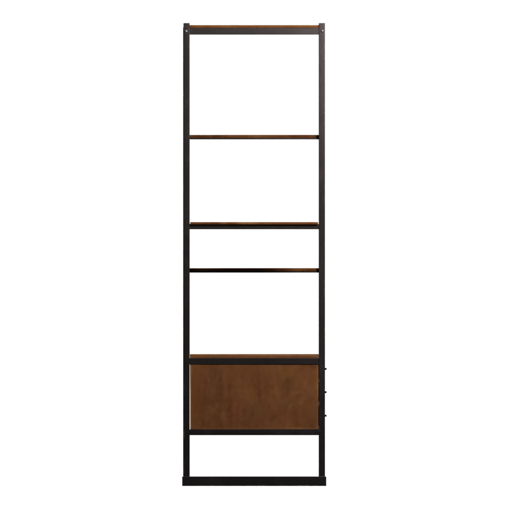 Right view of the Steel Frame Shelves 3D model