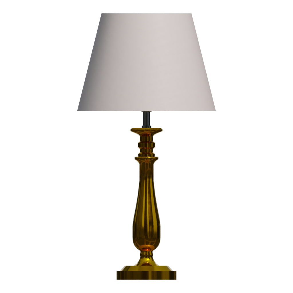 Back view of the Table Lamp 3D model