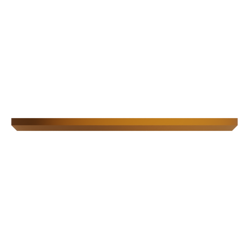 Top view of the Clock 3D model