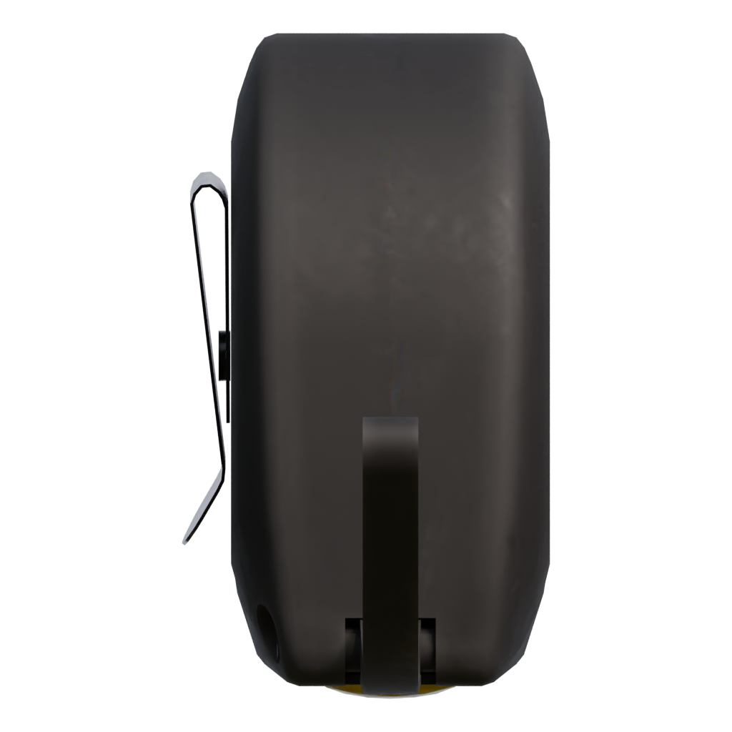 Back view of the Measuring Tape 3D model