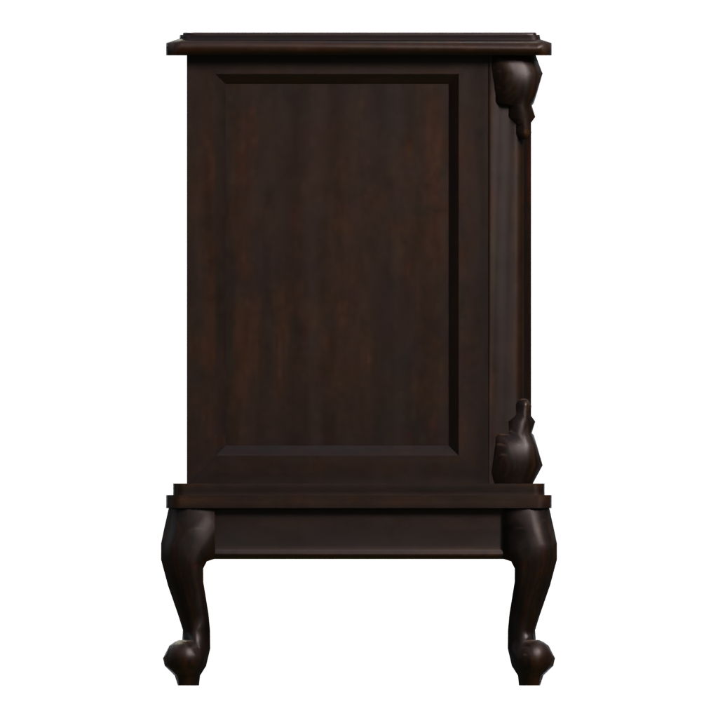 Right view of the Classic Nightstand 3D model