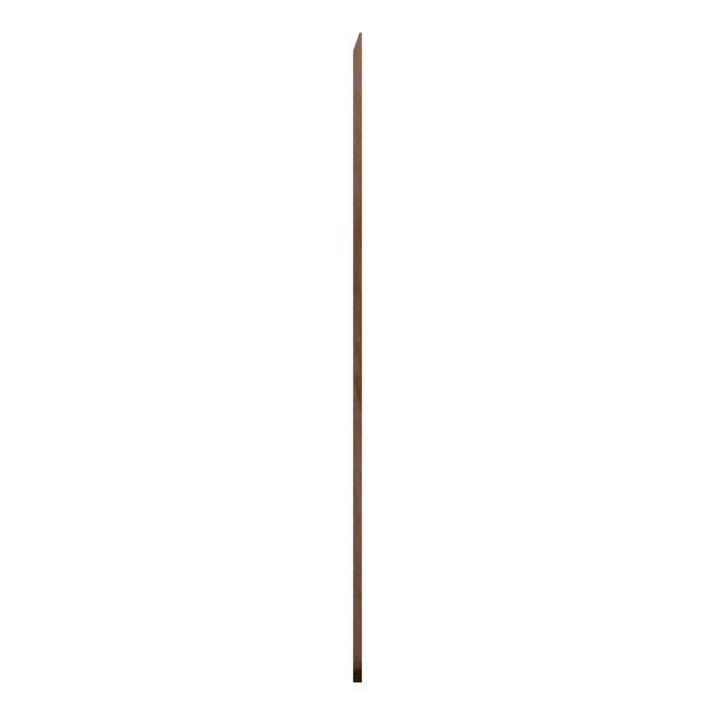 Left view of the Wooden Spatula 3D model