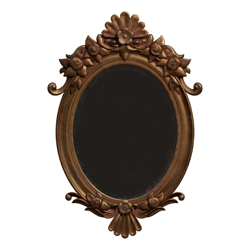 Front view of the Mirror 3D model