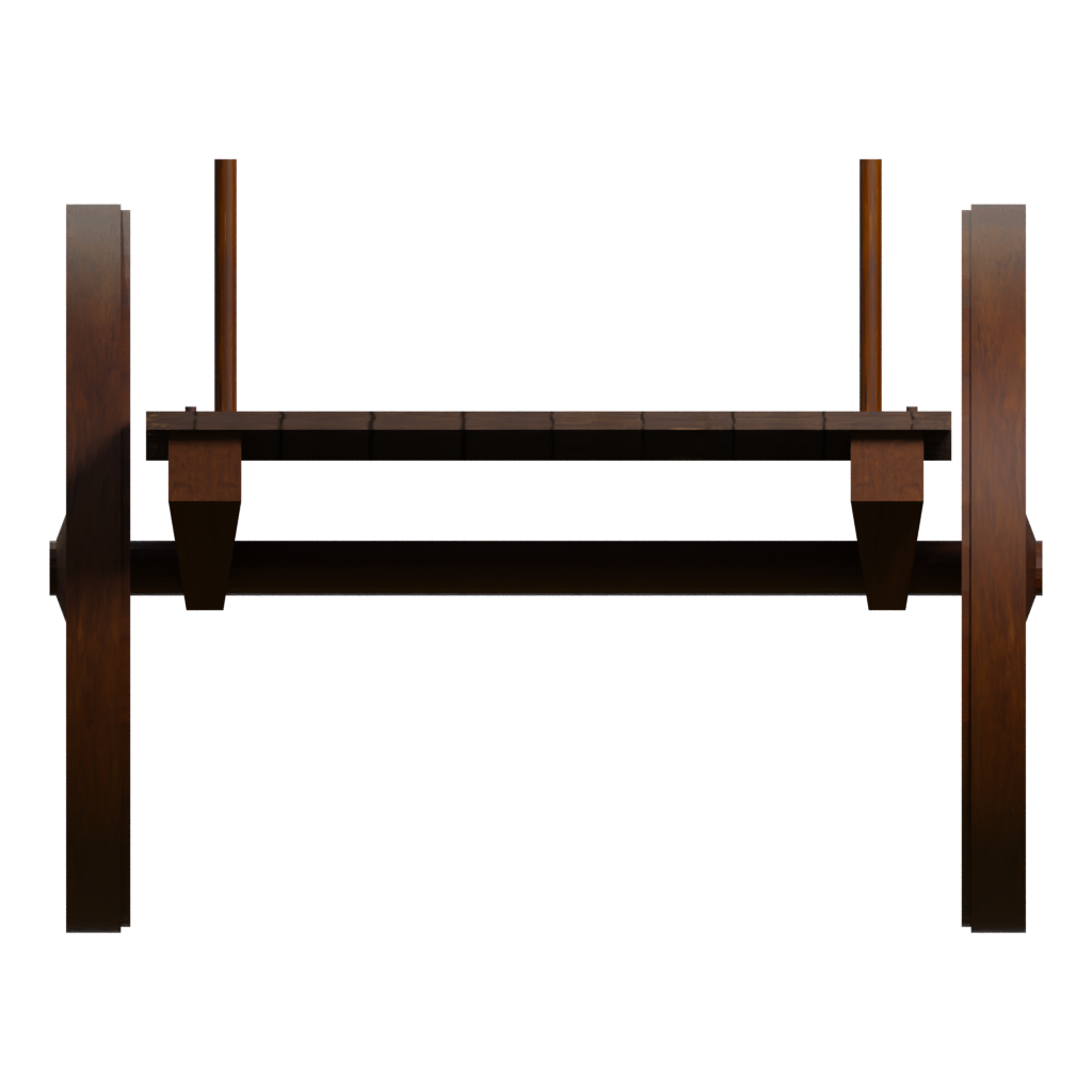 Right view of the Cart 3D model