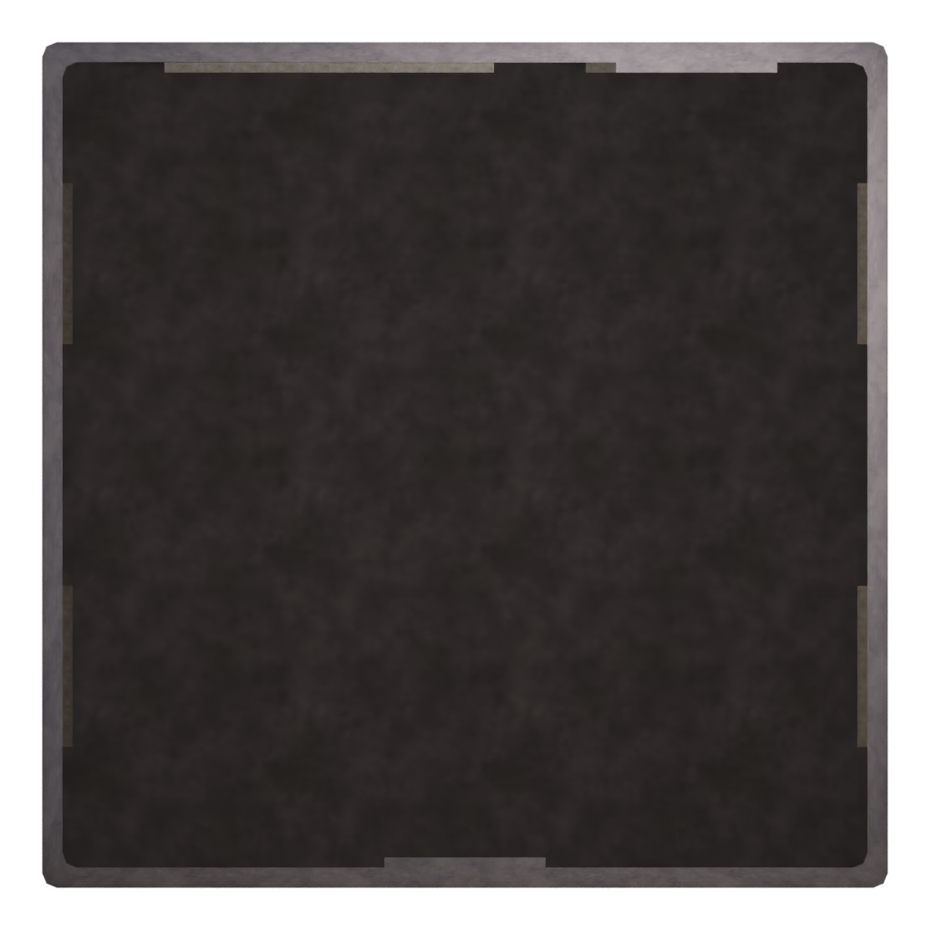 Bottom view of the White Building 3D model
