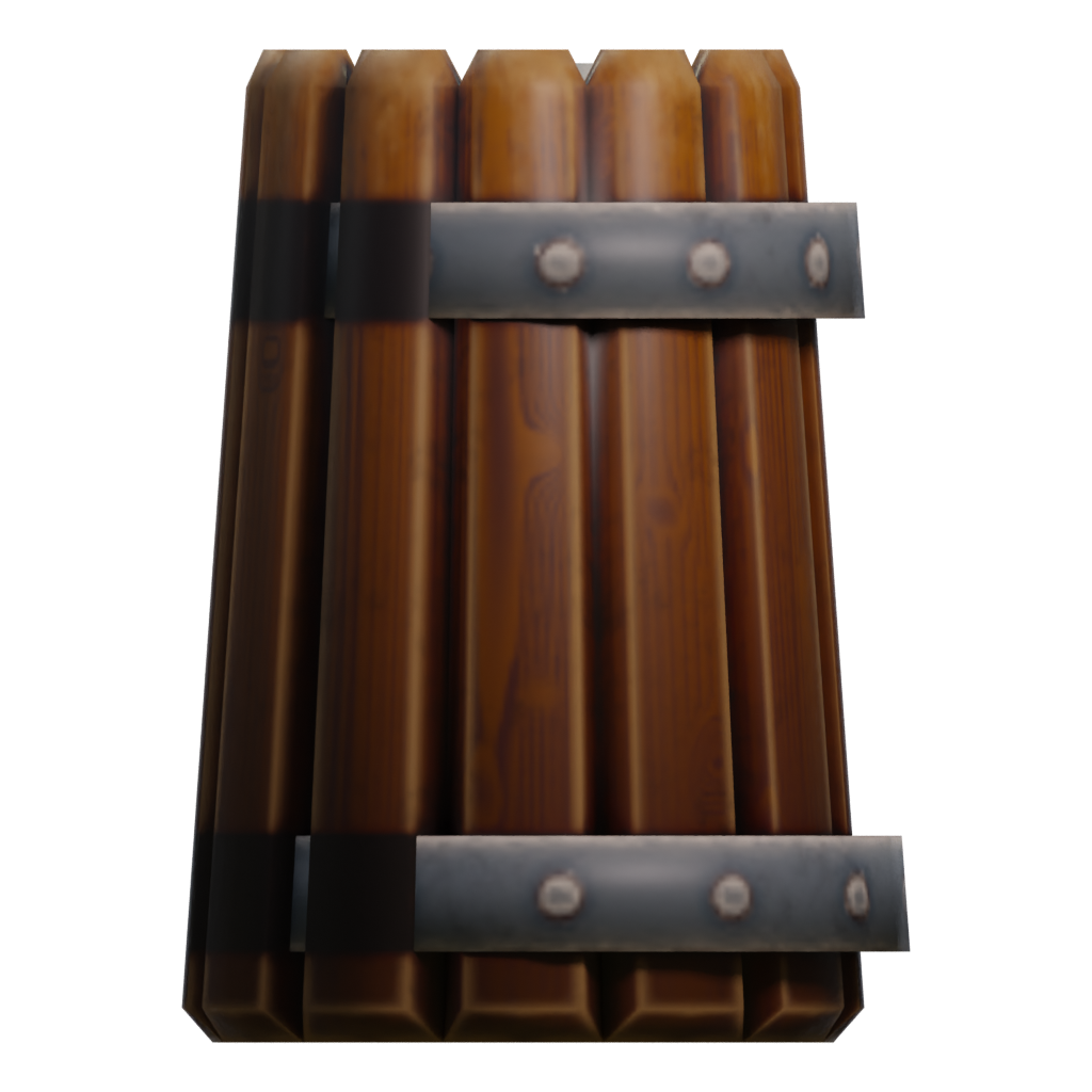 Right view of the Beer Mug 3D model