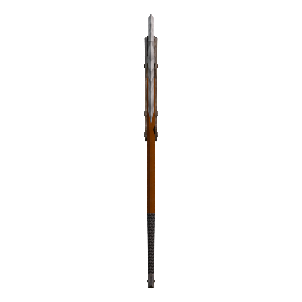 Left view of the Maoldaxe2 3D model