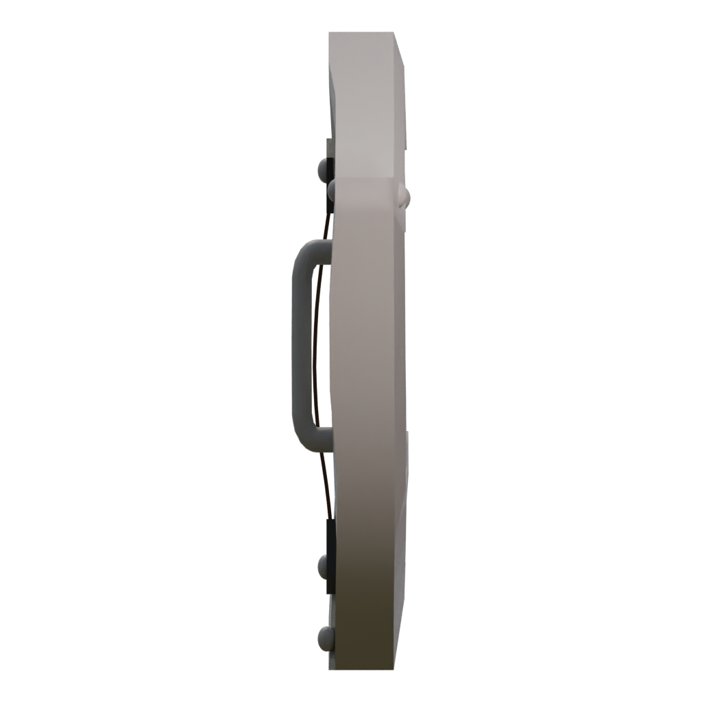 Right view of the The Legend Of Zelda Vol2 3D model