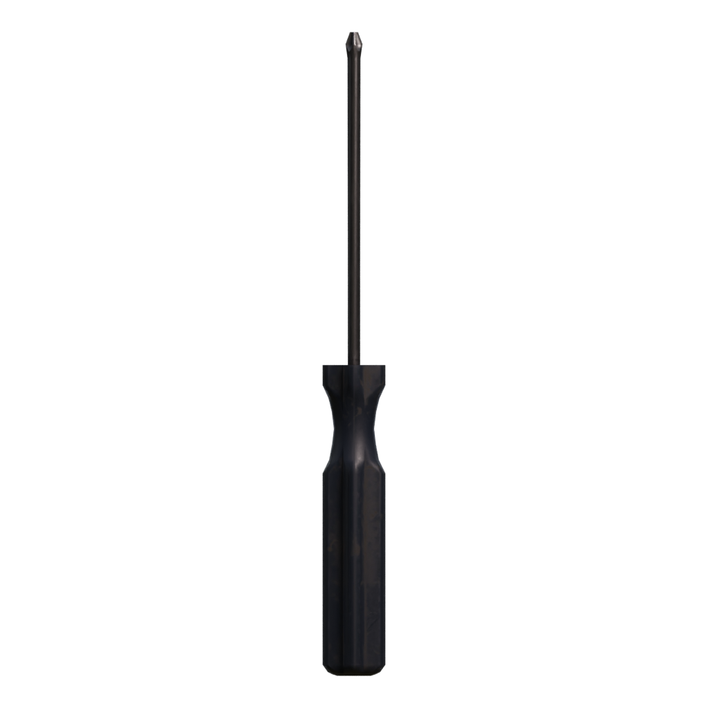 Left view of the Turn Screw 3D model