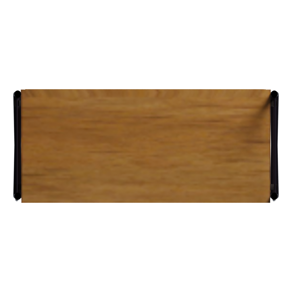 Bottom view of the Drawer Cabinet 3D model