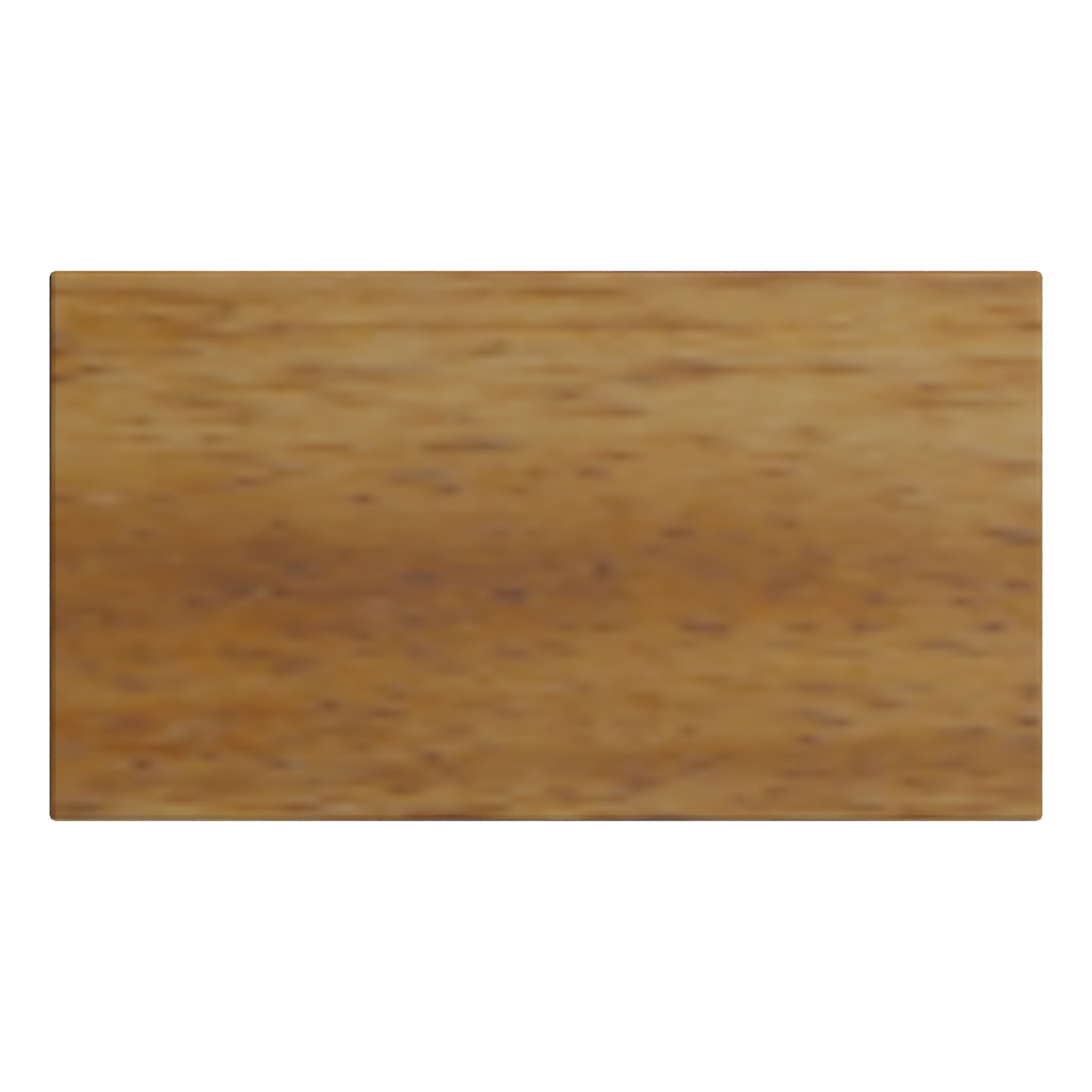 Bottom view of the Wooden Book Shelf 3D model