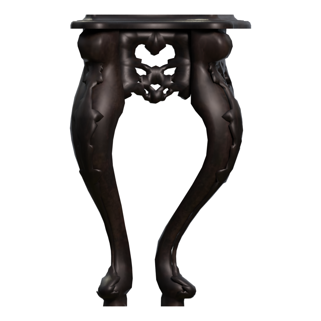 Right view of the Classic Console 3D model