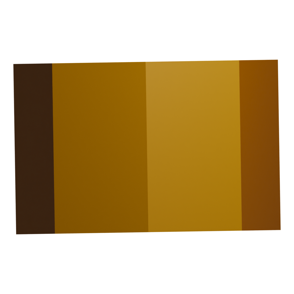 Top view of the Low Poly Gold Coin 3D model
