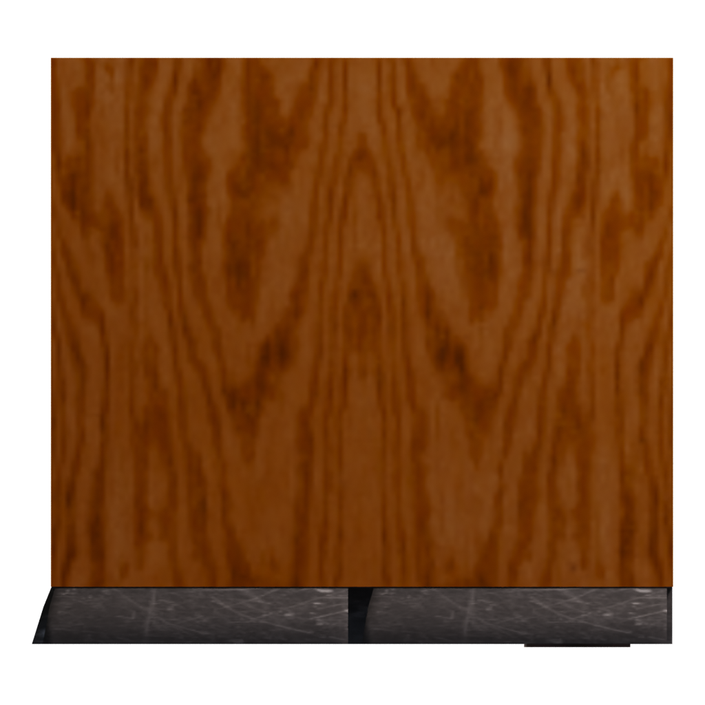 Top view of the Fridge 3D model
