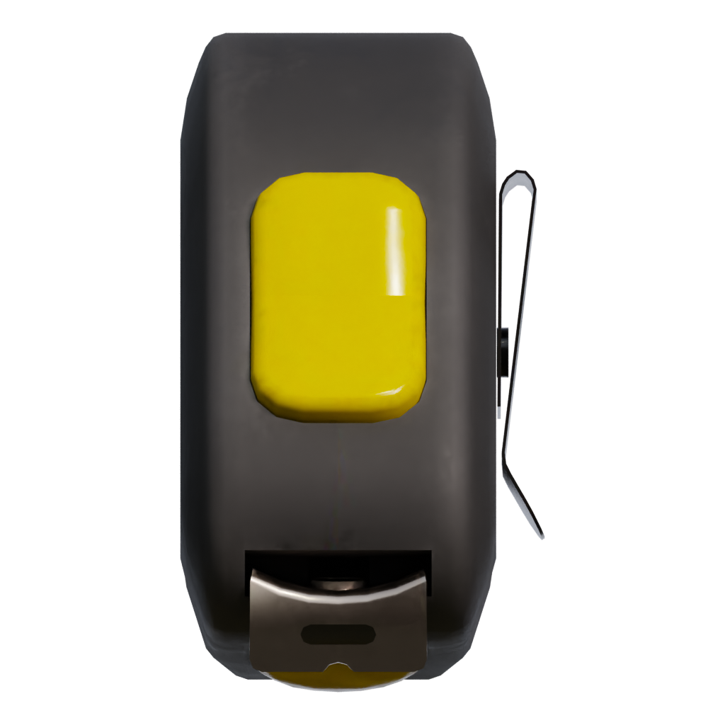Front view of the Measuring Tape 3D model