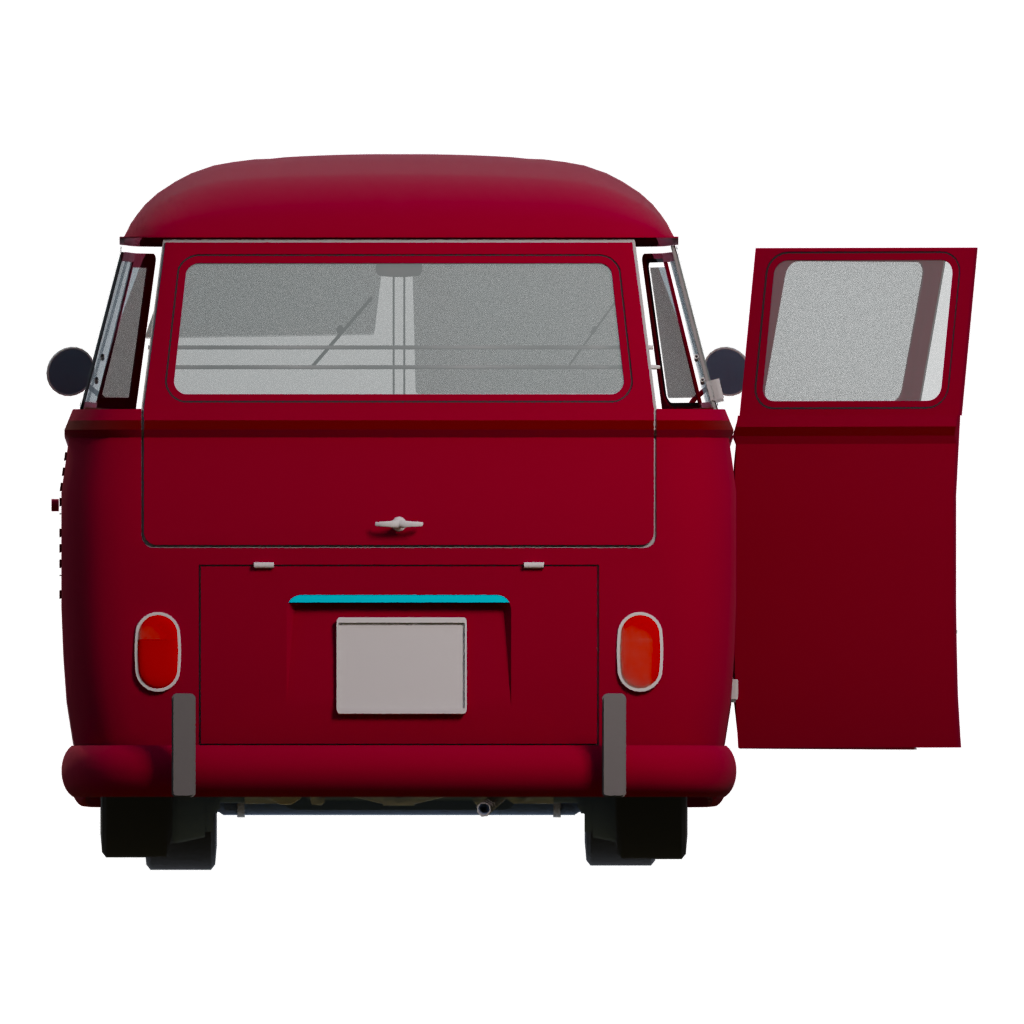 Left view of the Combi Geometry 3D model