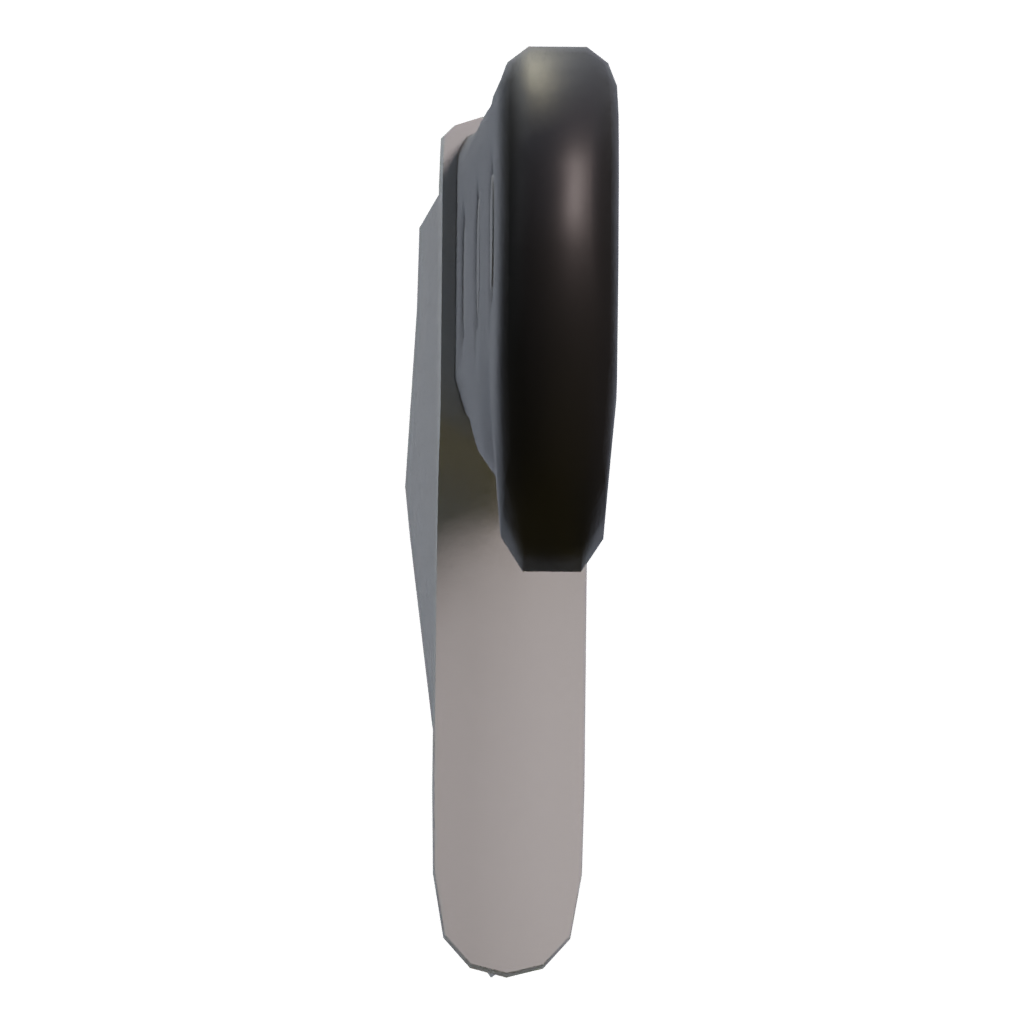 Right view of the Kitchen Knife 3D model