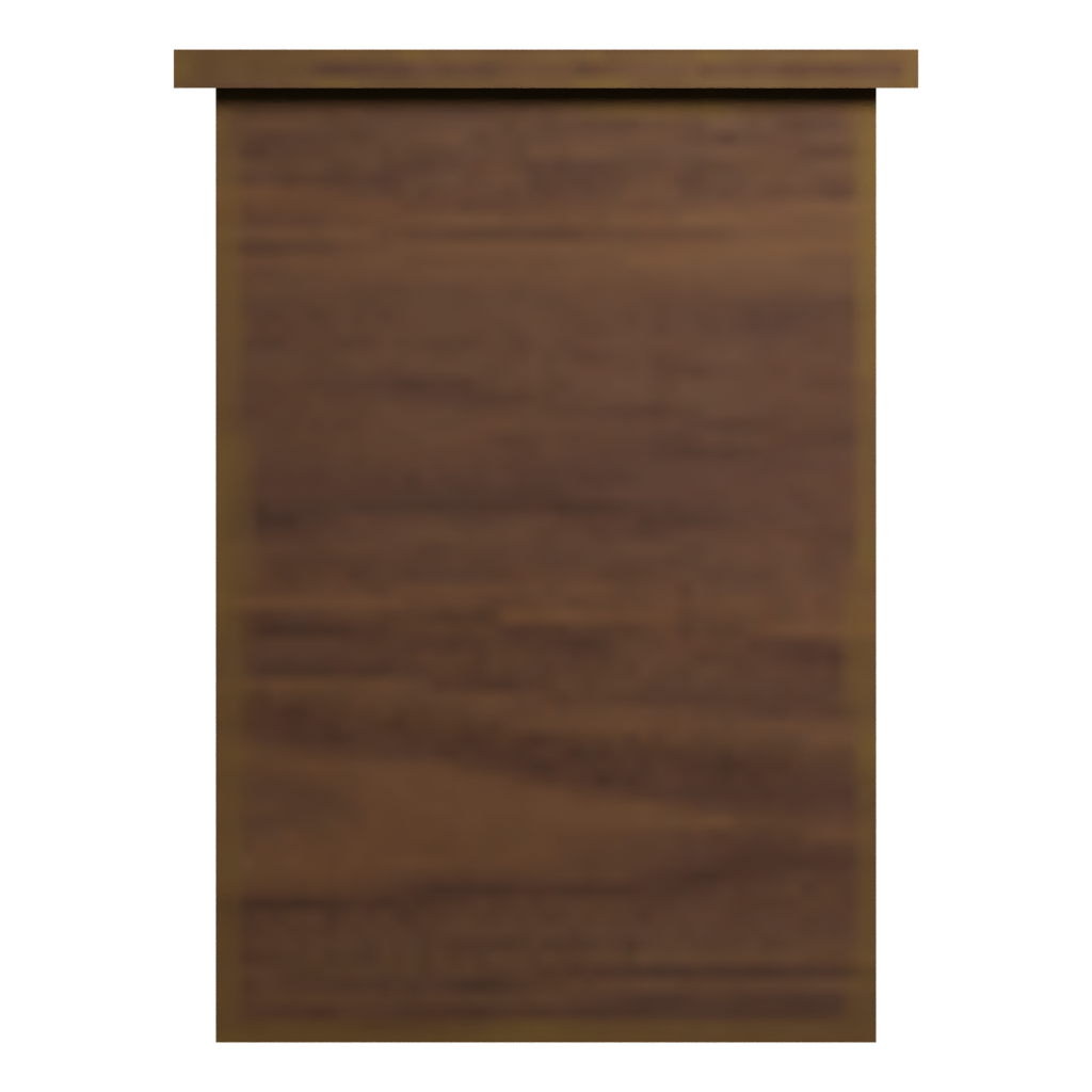 Left view of the Table 3D model