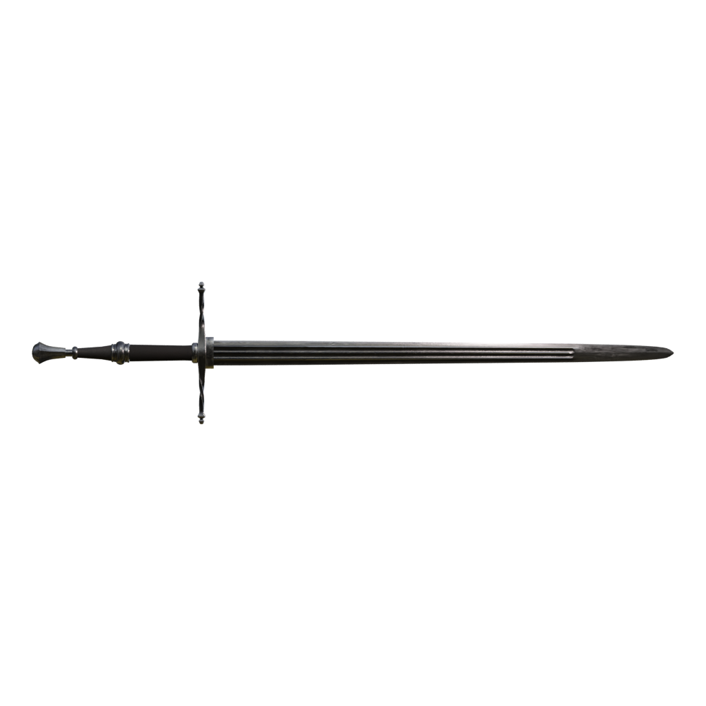 Back view of the Sword 3D model