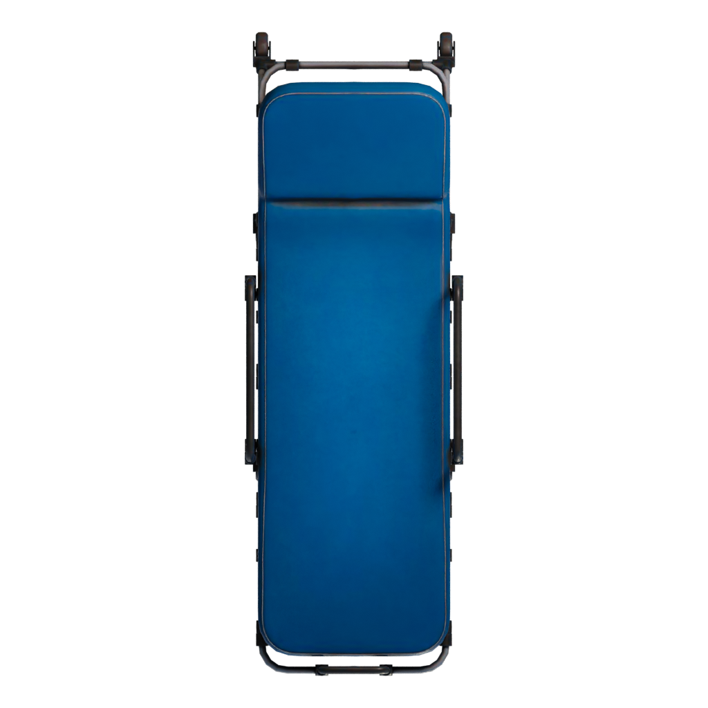 Top view of the Ambulance Bed 3D model