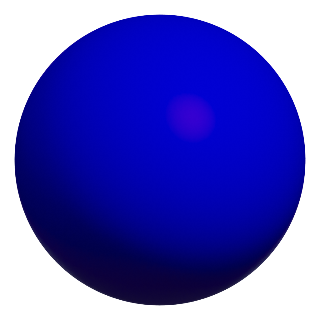 Back view of the Bowling Ball 3D model