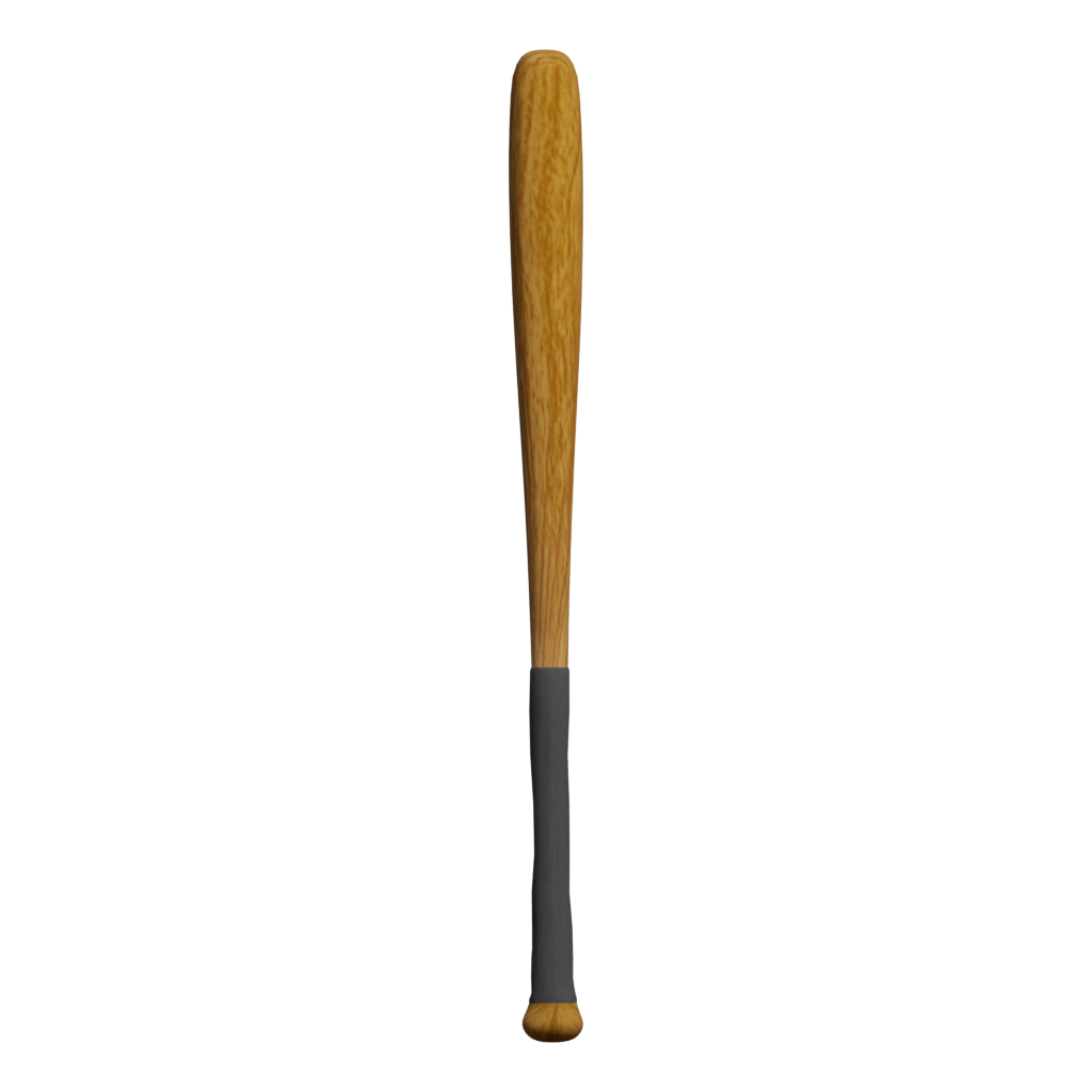 Front view of the Bat 3D model
