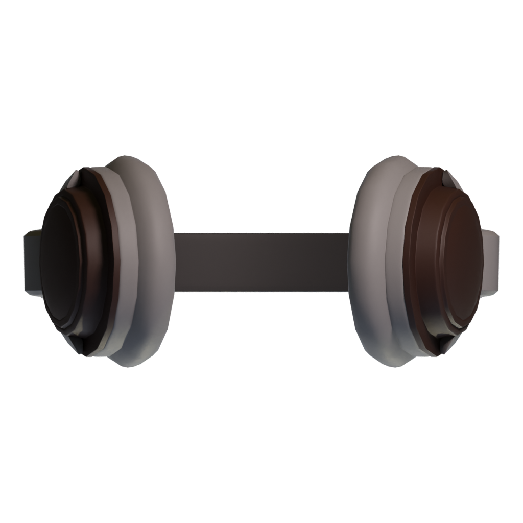 Bottom view of the Masteruslan 3D model