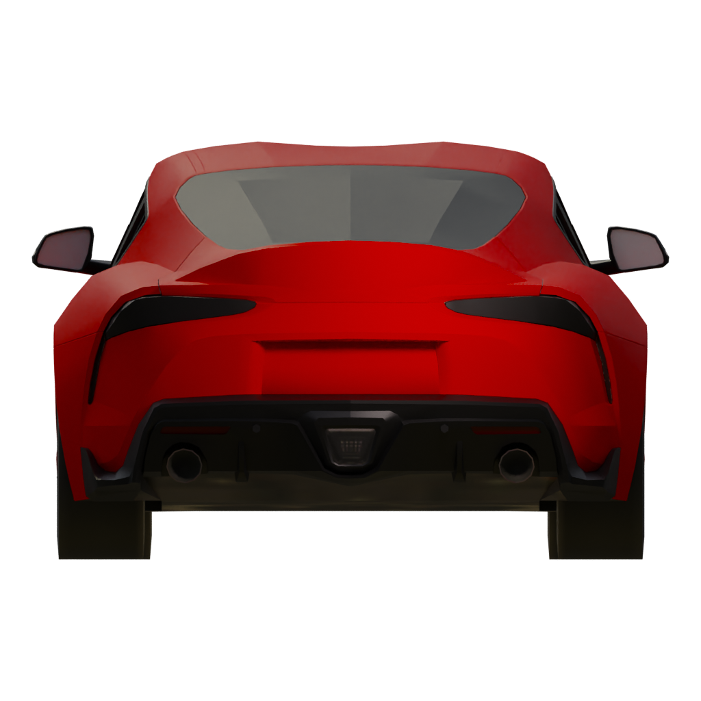 Left view of the Toyota Ft 1 2014 3D model