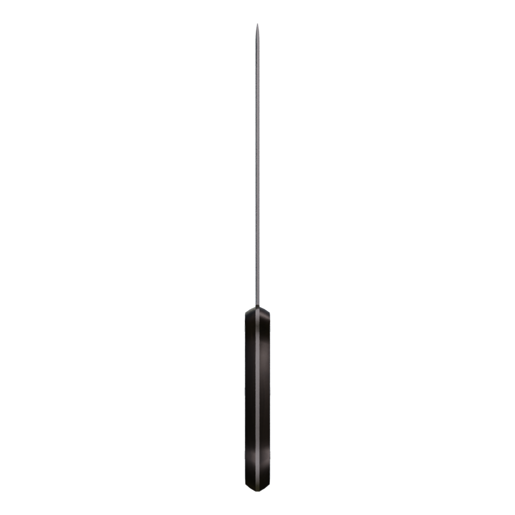 Left view of the Kitchen Knives Set 3D model