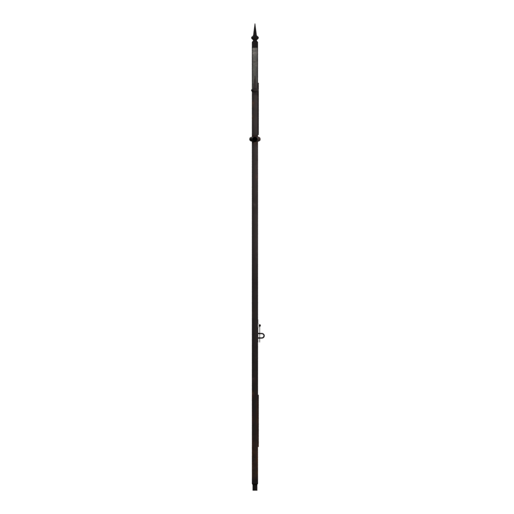 Right view of the Large Iron Gate 3D model