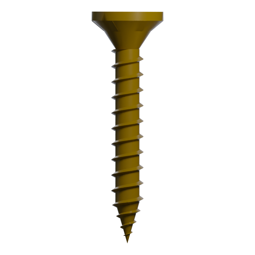 Left view of the Self Tapping Screw 3D model